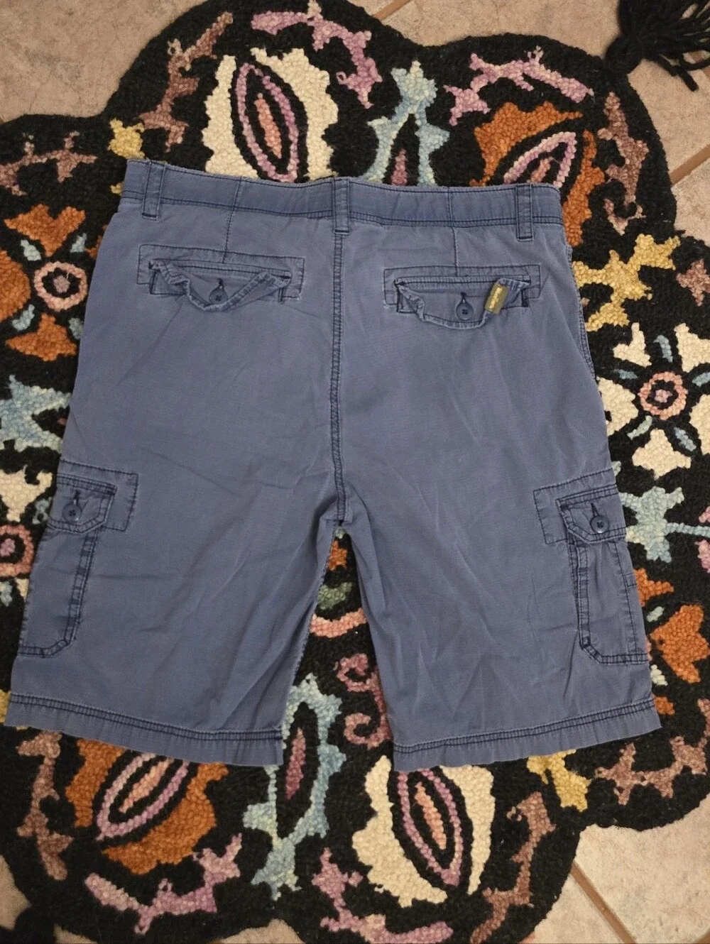 🔥🔥Wear First Men's Blue Cargo Shorts - Comfortable Everyday Wear🔥🔥 Size 34